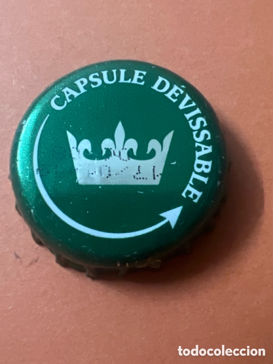 Coleccionismo de cervezas: T4/X88/D4. CHAPA CERVEZA - capsule d&eacute;vissable - FRANCIA