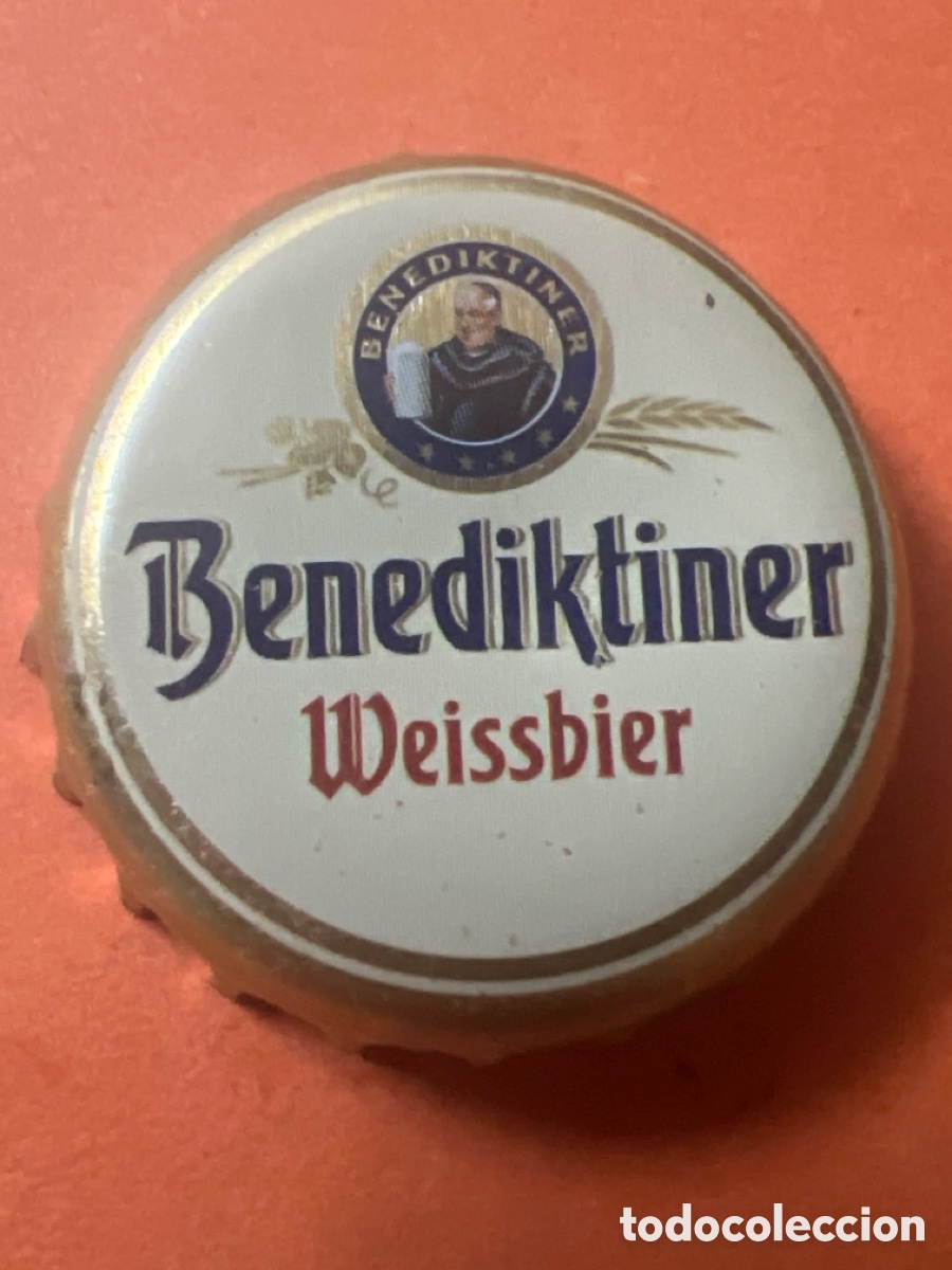 Coleccionismo de cervezas: T4/X88/D6. CHAPA CERVEZA - Benediktiner Weissbier - ALEMANIA