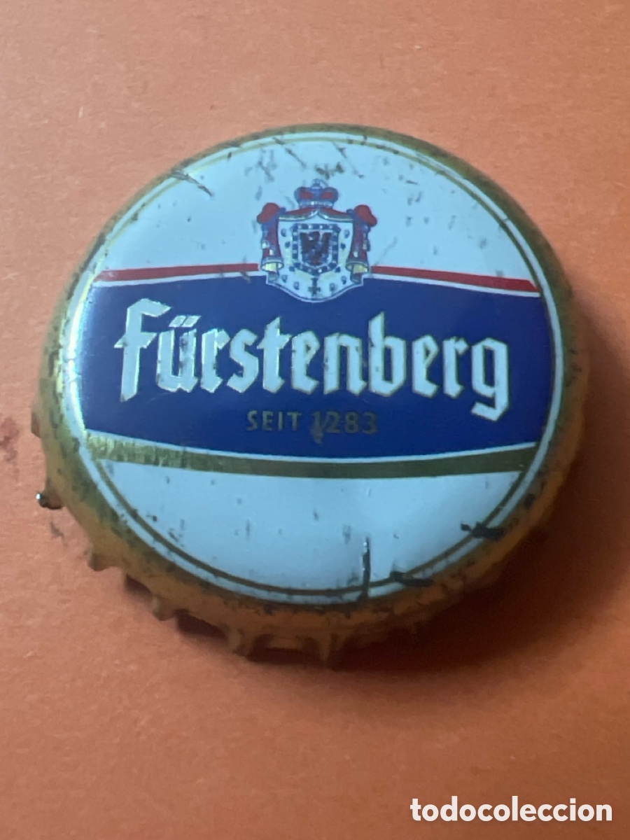 Coleccionismo de cervezas: T4/X88/E6. CHAPA CERVEZA - F&uuml;rstenberg Seit 1283 - ALEMANIA