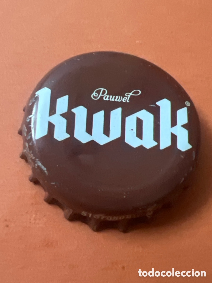 Coleccionismo de cervezas: J11. CHAP&Oacute;N CERVEZA - Pauwel Kwak - B&eacute;lgica