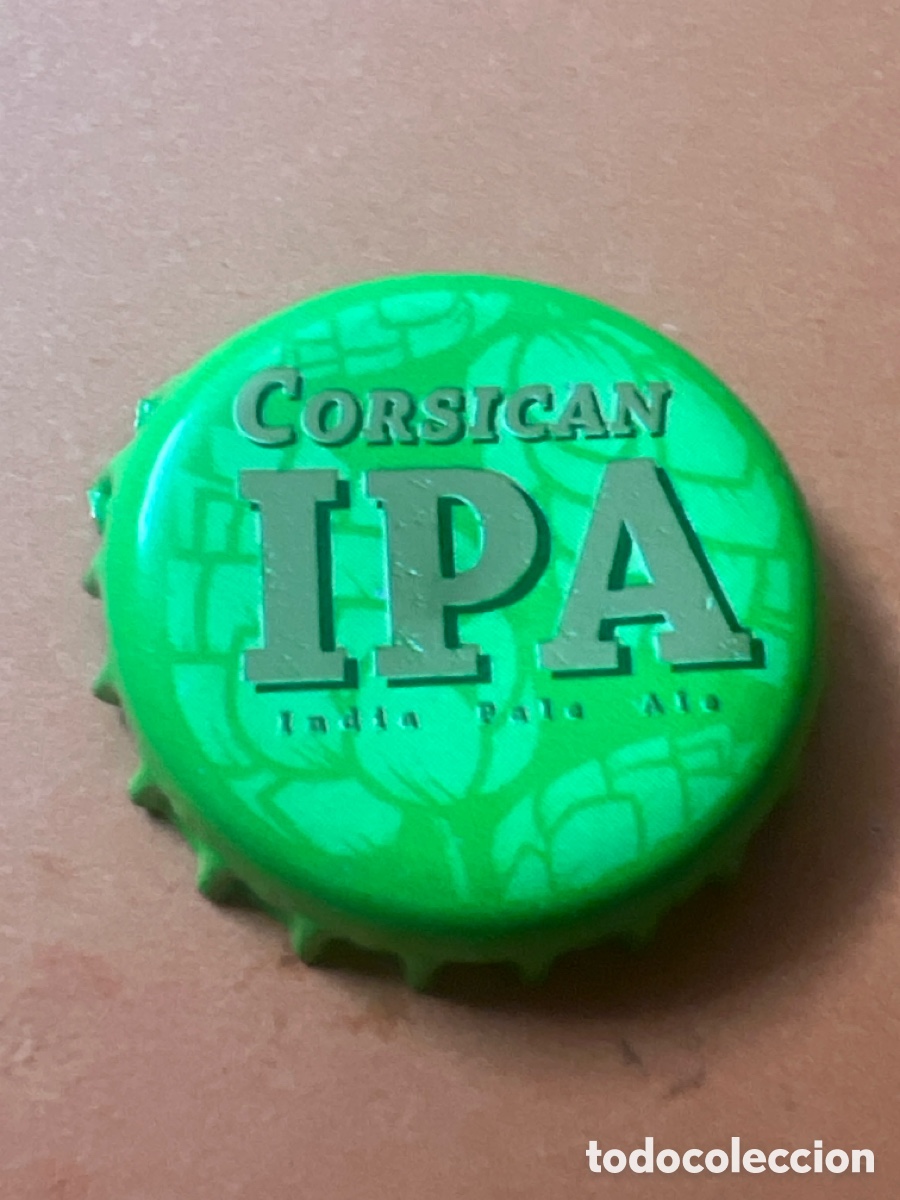 Coleccionismo de cervezas: T4/X88/H1. CHAPA CERVEZA - Corsican IPA India Pale Ale - Francia