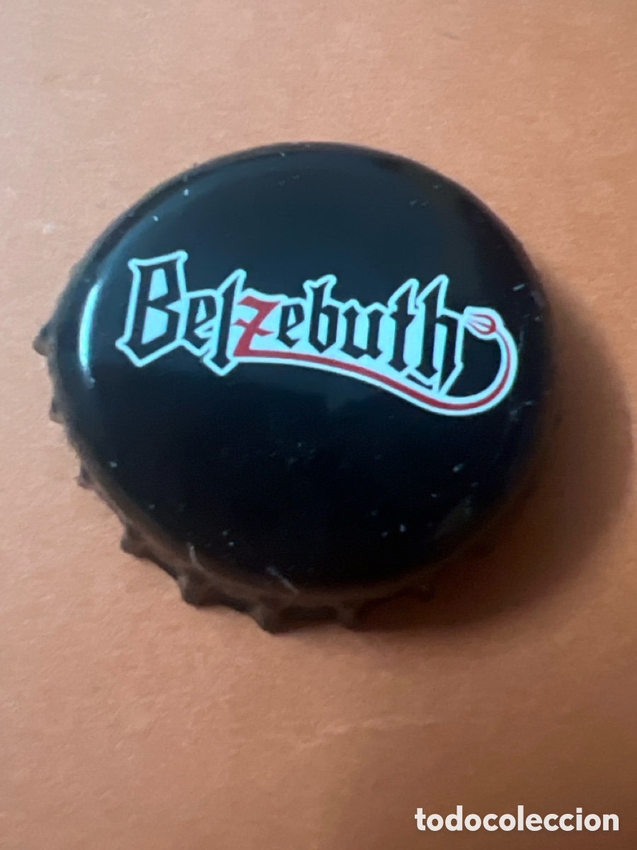 Coleccionismo de cervezas: T4/X88/H1. CHAPA CERVEZA - Belzebuth - FRANCIA