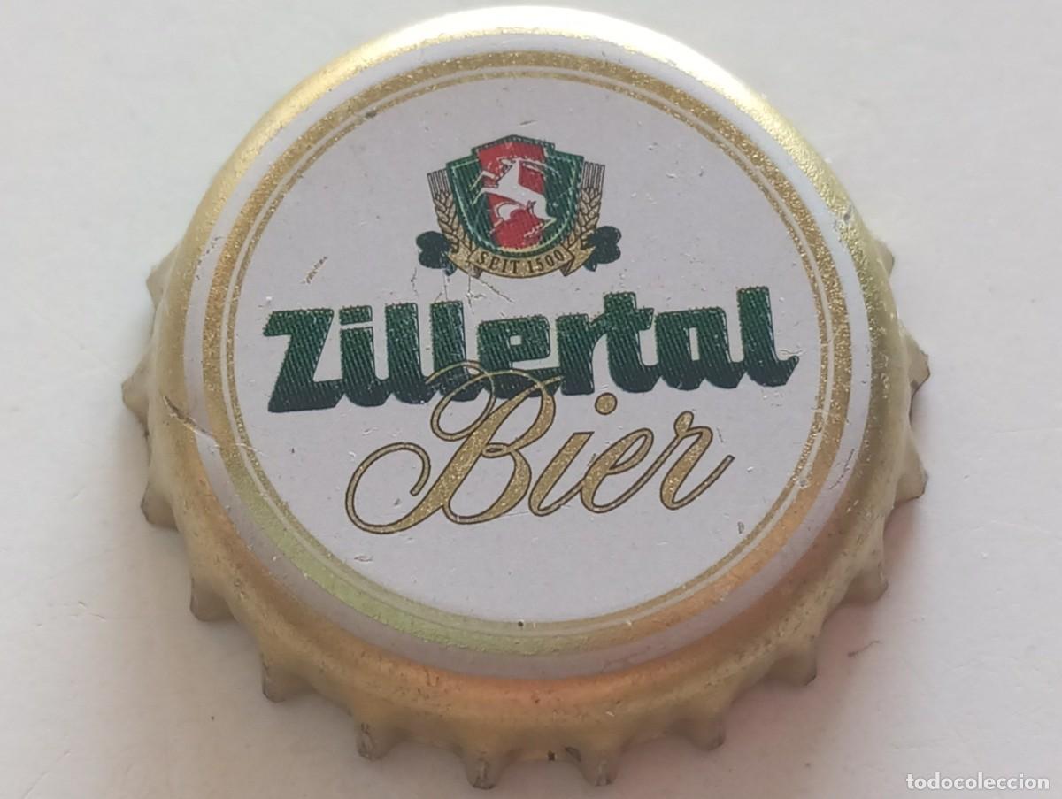 Coleccionismo de cervezas: Chapa tap&oacute;n corona de la cerveza austr&iacute;aca ZILLERTAL BIER