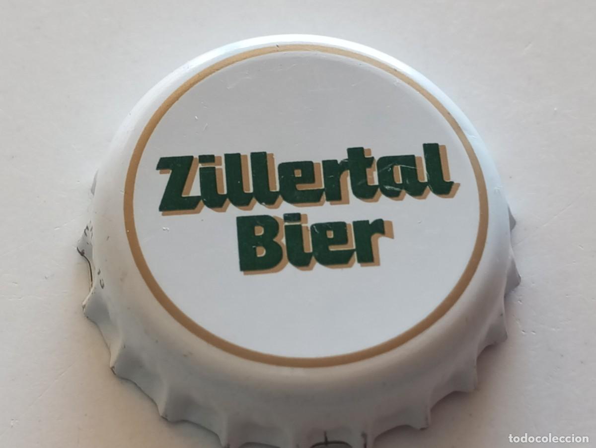 Coleccionismo de cervezas: Chapa tap&oacute;n corona de la cerveza austr&iacute;aca ZILLERTAL BIER