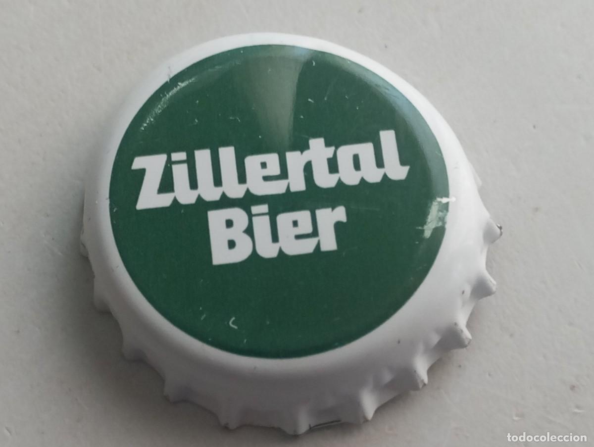 Coleccionismo de cervezas: Chapa tap&oacute;n corona de la cerveza austr&iacute;aca ZILLERTAL BIER