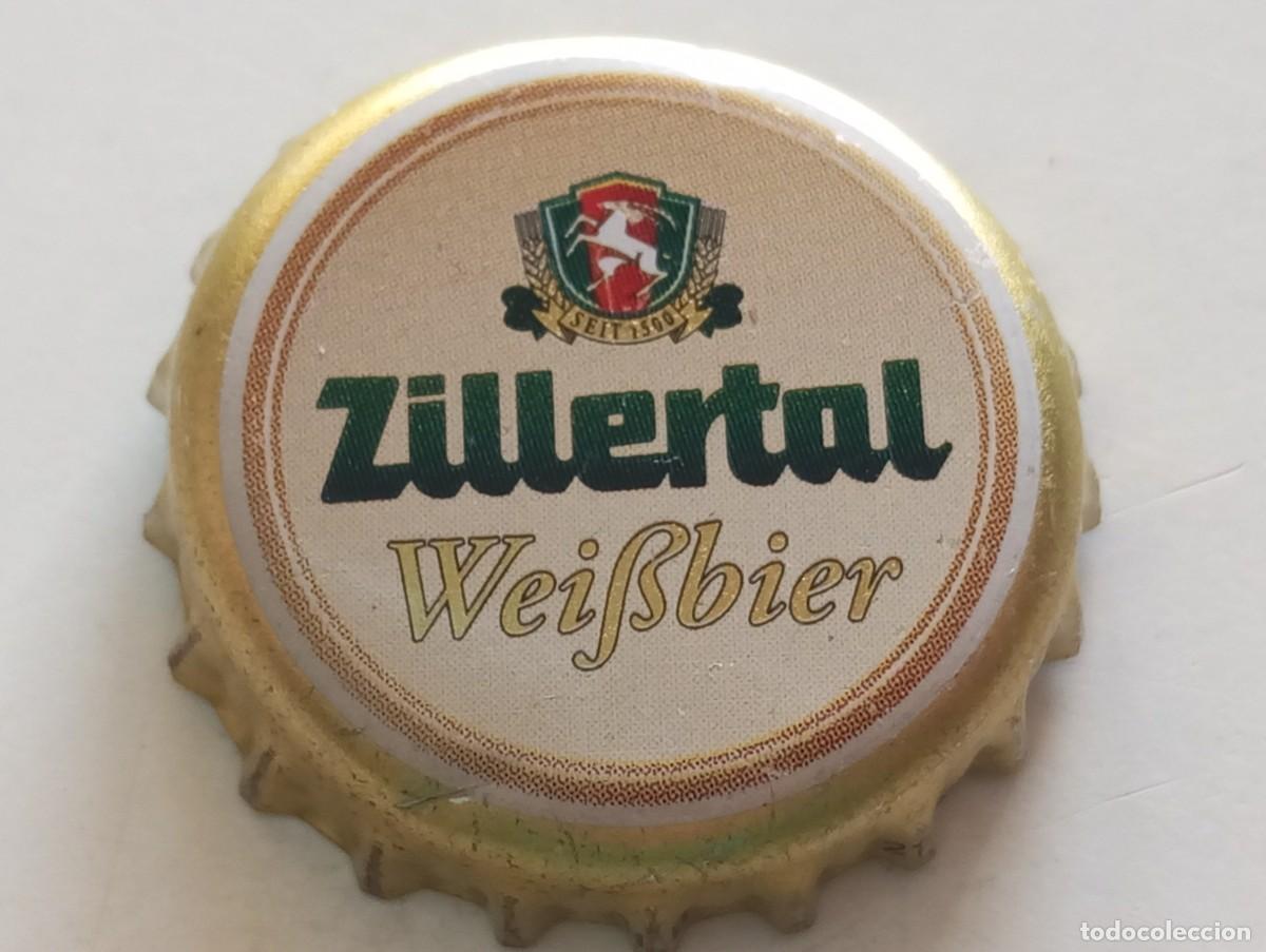 Coleccionismo de cervezas: Chapa tap&oacute;n corona de la cerveza austr&iacute;aca ZILLERTAL WEISSBIER