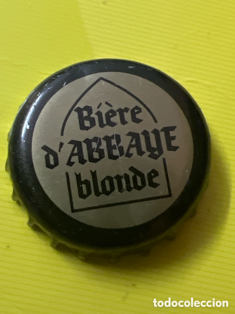 Coleccionismo de cervezas: T4/X84/M4. CHAPA CERVEZA - B&Eacute;LGICA - Bi&egrave;re D'abbaye blonde
