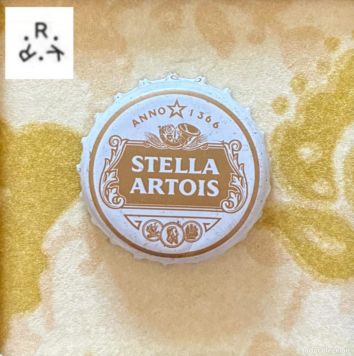 Coleccionismo de cervezas: CHAPA CERVEZA STELLA ARTOIS CHAPAS TAPON CORONA