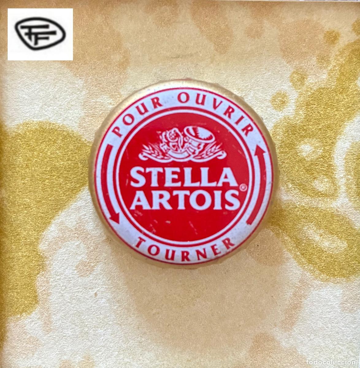 Coleccionismo de cervezas: CHAPA CERVEZA STELLA ARTOIS CHAPAS TAPON CORONA
