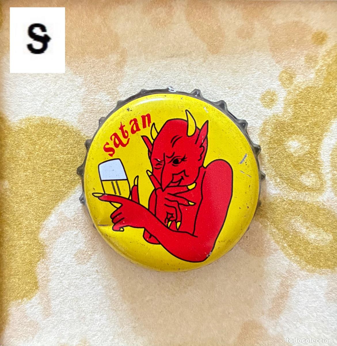 Coleccionismo de cervezas: CHAPA CERVEZA SATAN CHAPAS TAPON CORONA