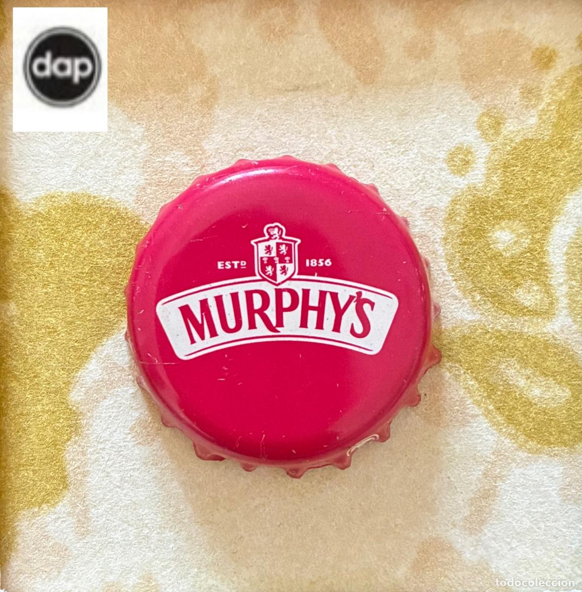 Coleccionismo de cervezas: CHAPA CERVEZA MURPHY&rsquo;S CHAPAS TAPON CORONA