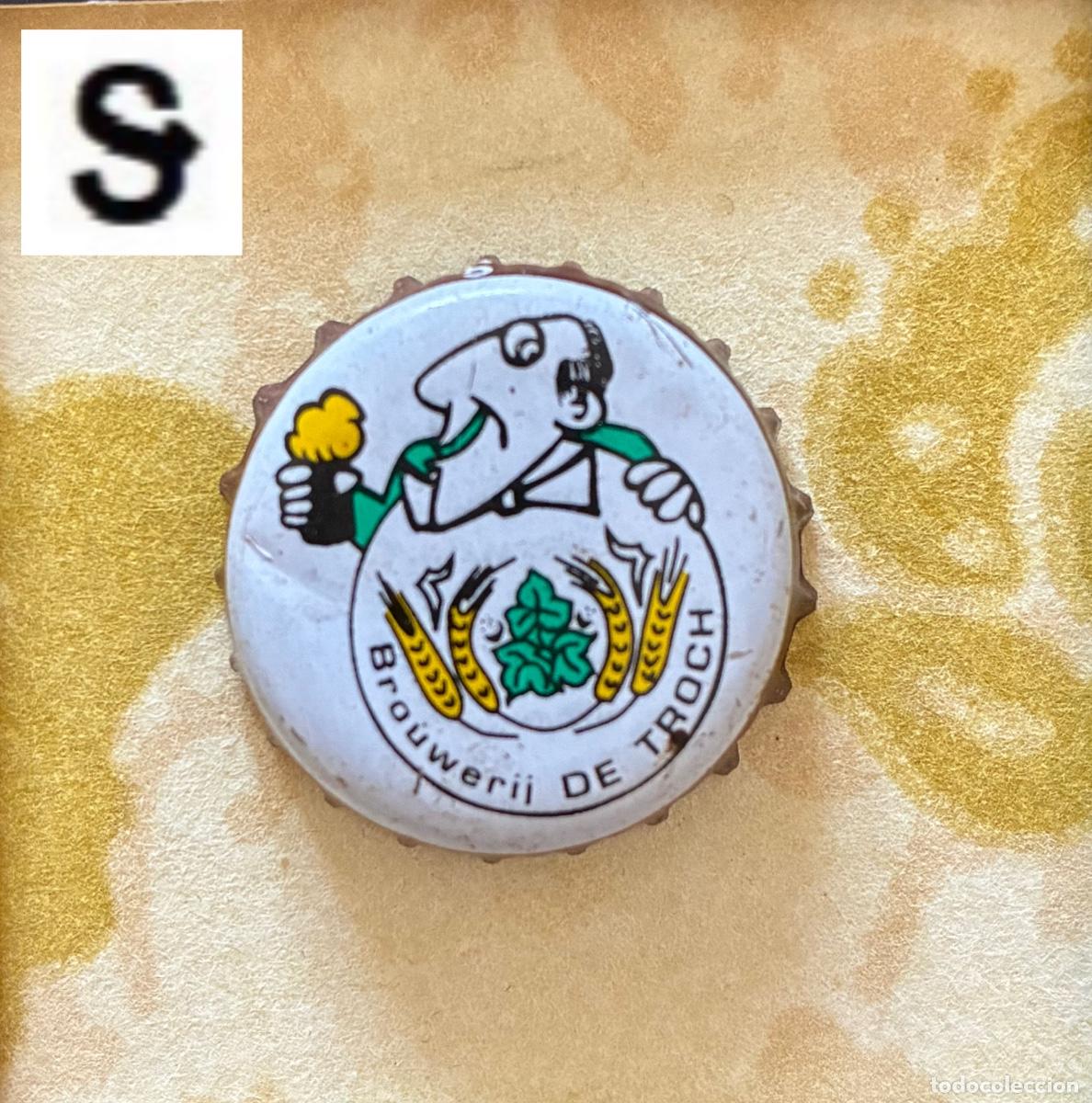 Coleccionismo de cervezas: CHAPA CERVEZA BROUWERII DE TROCH CHAPAS TAPON CORONA