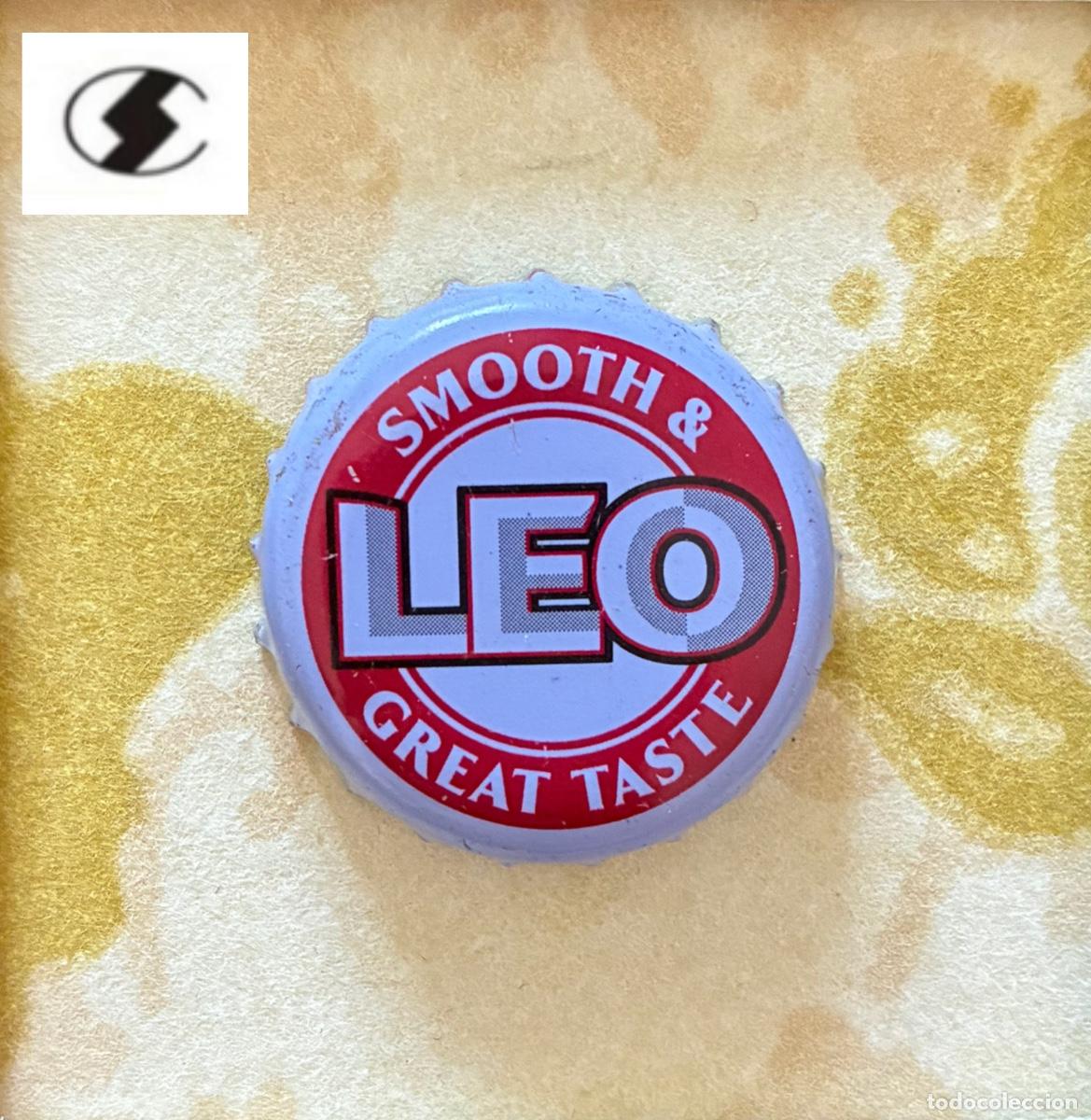 Coleccionismo de cervezas: CHAPA BEBIDA LEO CHAPAS TAPON CORONA