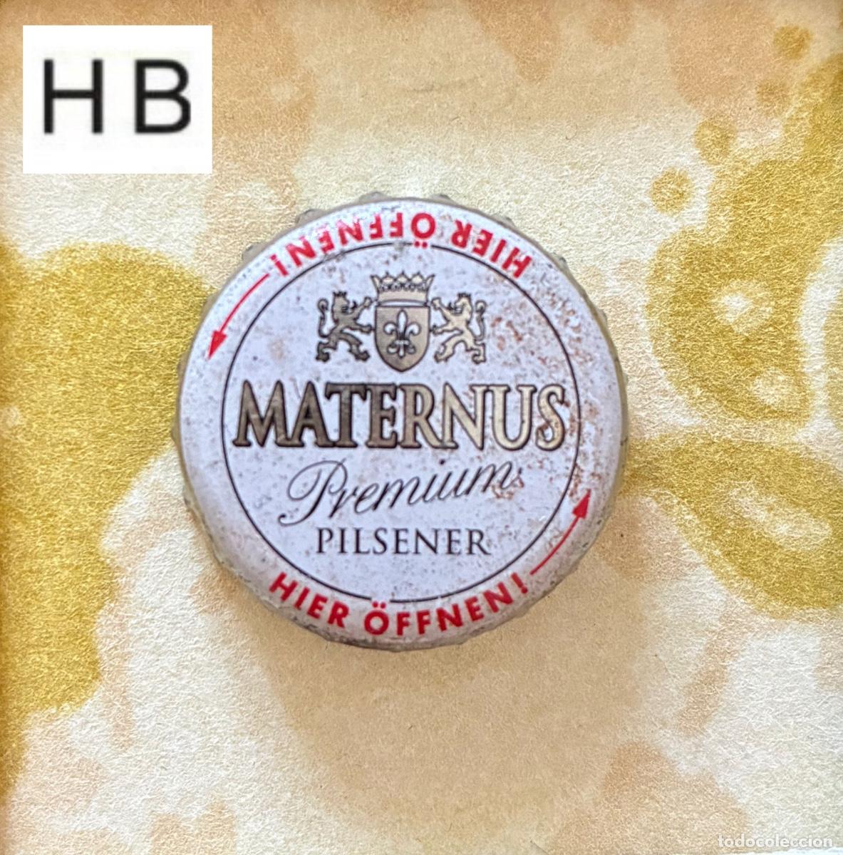 Coleccionismo de cervezas: CHAPA CERVEZA MATERNUS CHAPAS TAPON CORONA