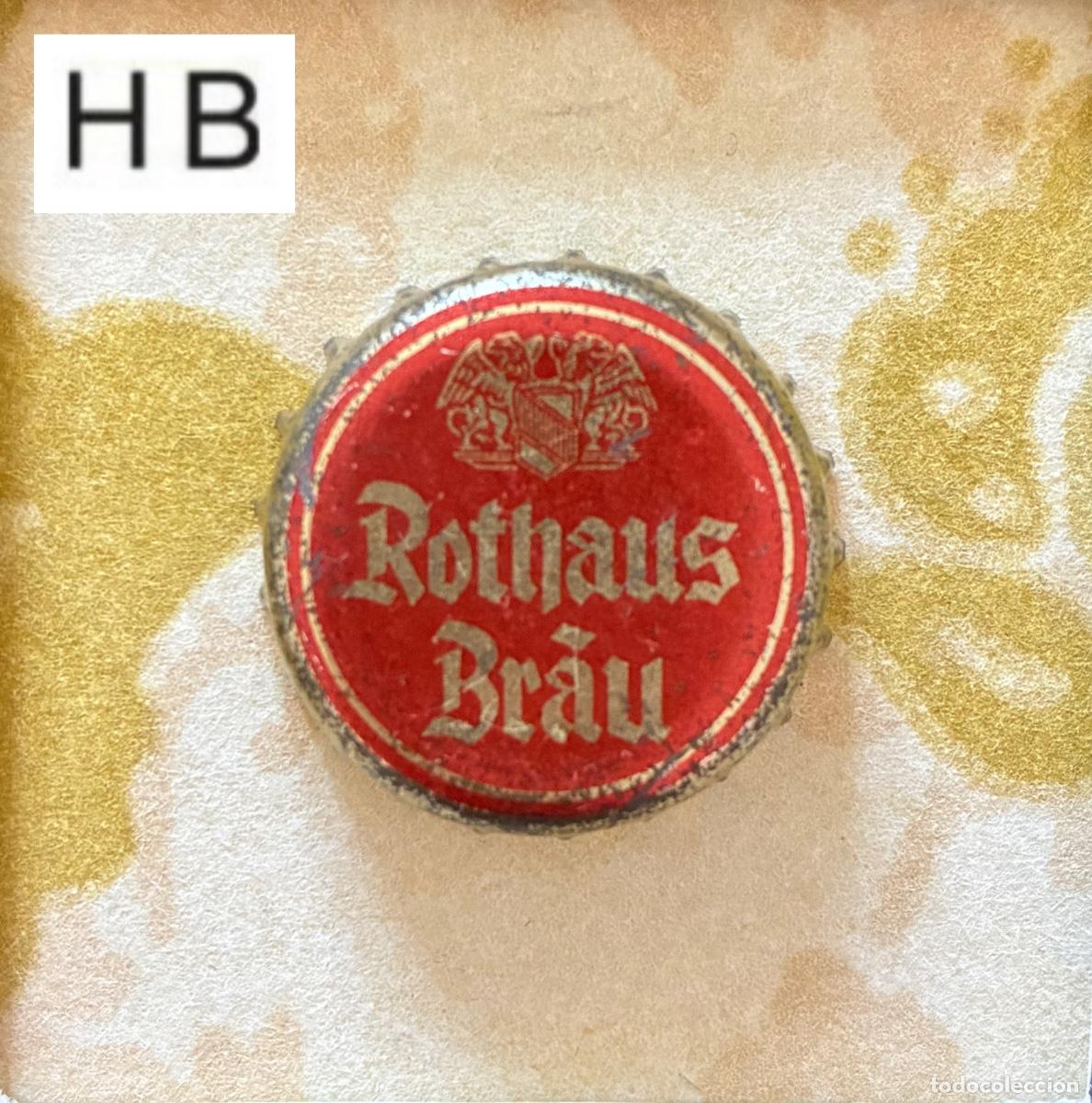 Coleccionismo de cervezas: CHAPA CERVEZA ROTHAUS BRAU CHAPAS TAPON CORONA