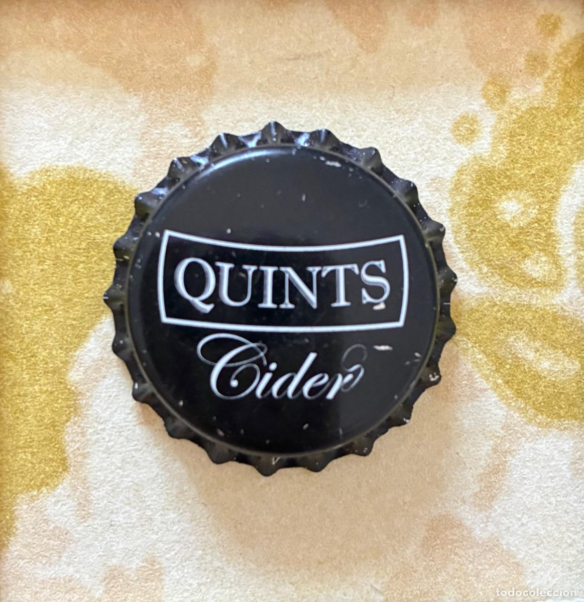 Coleccionismo de cervezas: CHAPA CERVEZA QUINTS CIDER CHAPAS TAPON CORONA