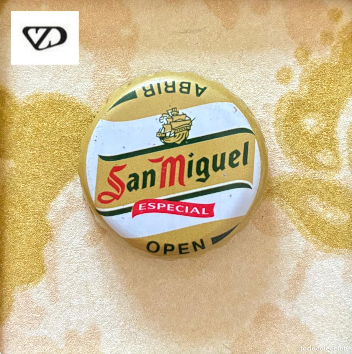 Coleccionismo de cervezas: CHAPA CERVEZA SAN MIGUEL CHAPAS TAPON CORONA