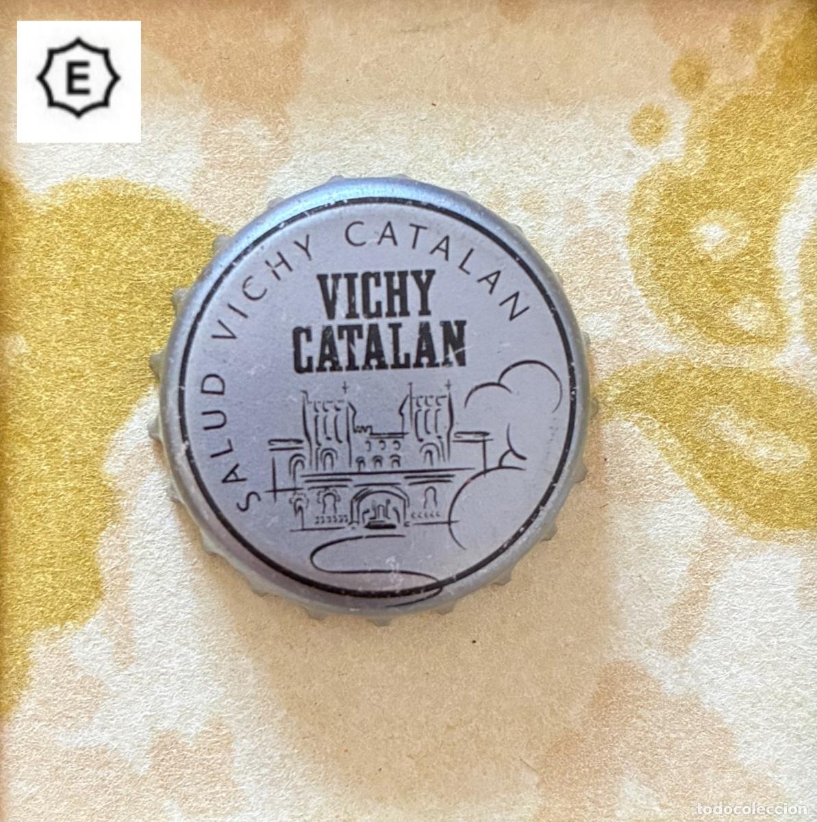 Coleccionismo de cervezas: CHAPA AGUA VICHY CATALAN CHAPAS TAPON CORONA