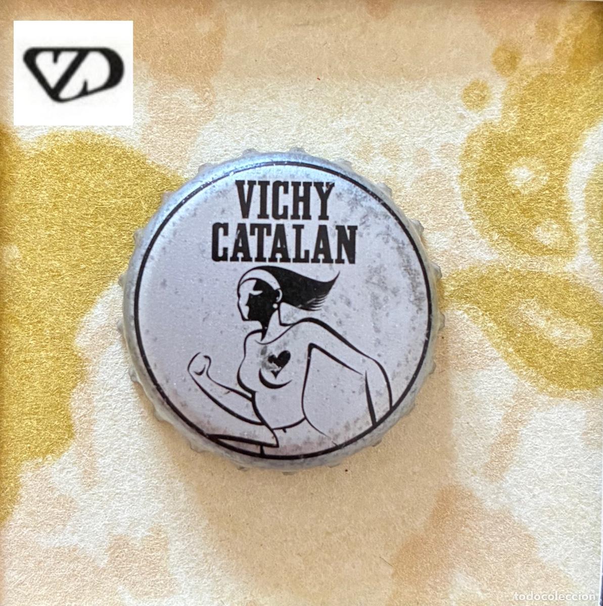 Coleccionismo de cervezas: CHAPA AGUA VICHY CATALAN CHAPAS TAPON CORONA