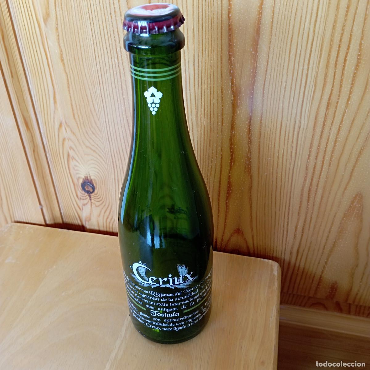 Coleccionismo de cervezas: botella cerveza CERIUX TOSTADA - vacia con chapa