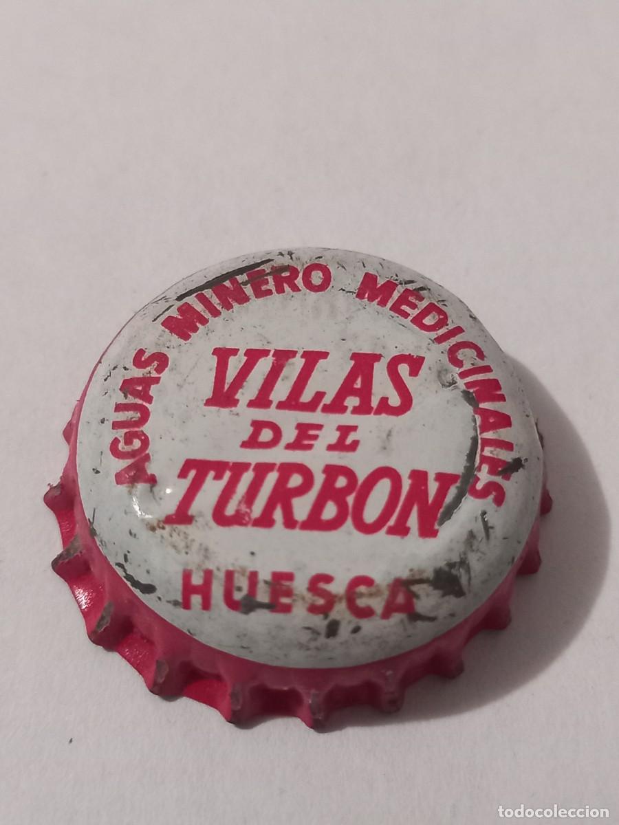 Coleccionismo de cervezas: CHAPA AGUA VILAS DEL TURBON