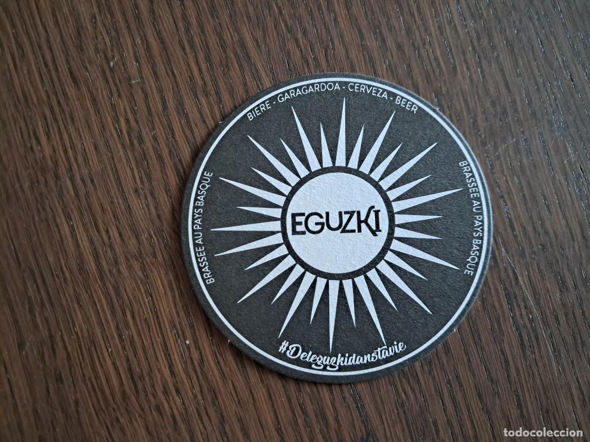 Coleccionismo de cervezas: posavasos de cerveza artesana, Eguzki, Pais Vasco.