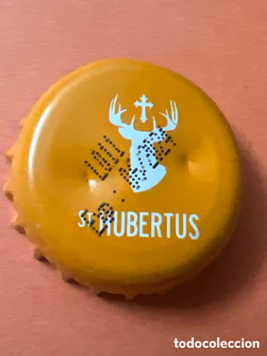 Coleccionismo de cervezas: T4/X97/Q1. CHAPA CERVEZA - St Hubertus - B&Eacute;LGICA