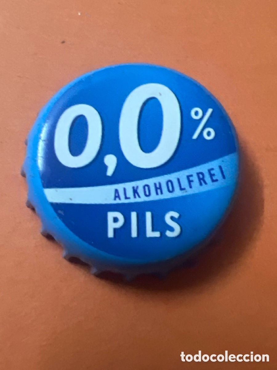 Coleccionismo de cervezas: T4/X97/P3. CHAPA CERVEZA - 0,0% Alkoholfrei Pils - ALEMANIA