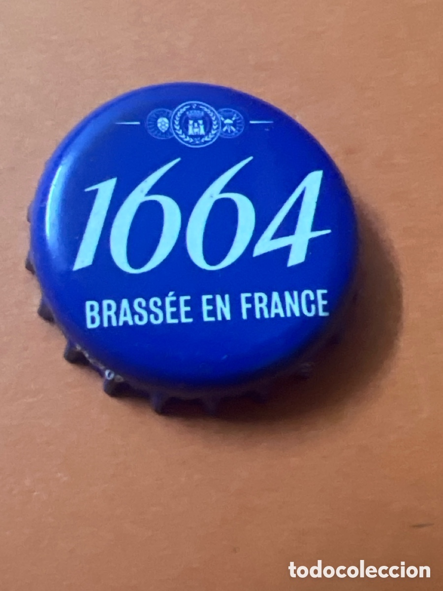 Coleccionismo de cervezas: T4/X97/Q4. CHAPA CERVEZA - 1664 Brass&eacute;e en France - FRANCIA