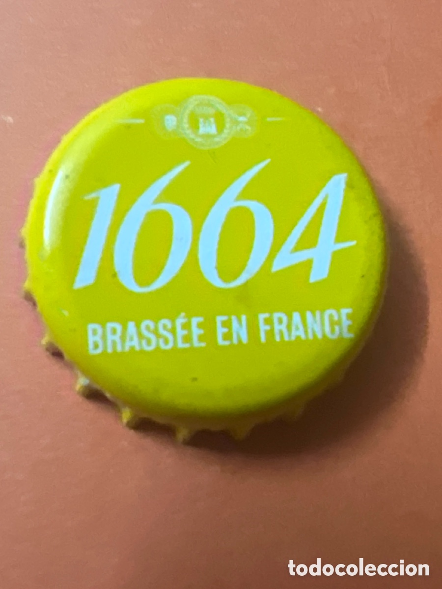 Coleccionismo de cervezas: T4/X97/Q5. CHAPA CERVEZA - 1664 Brass&eacute;e en France - FRANCIA