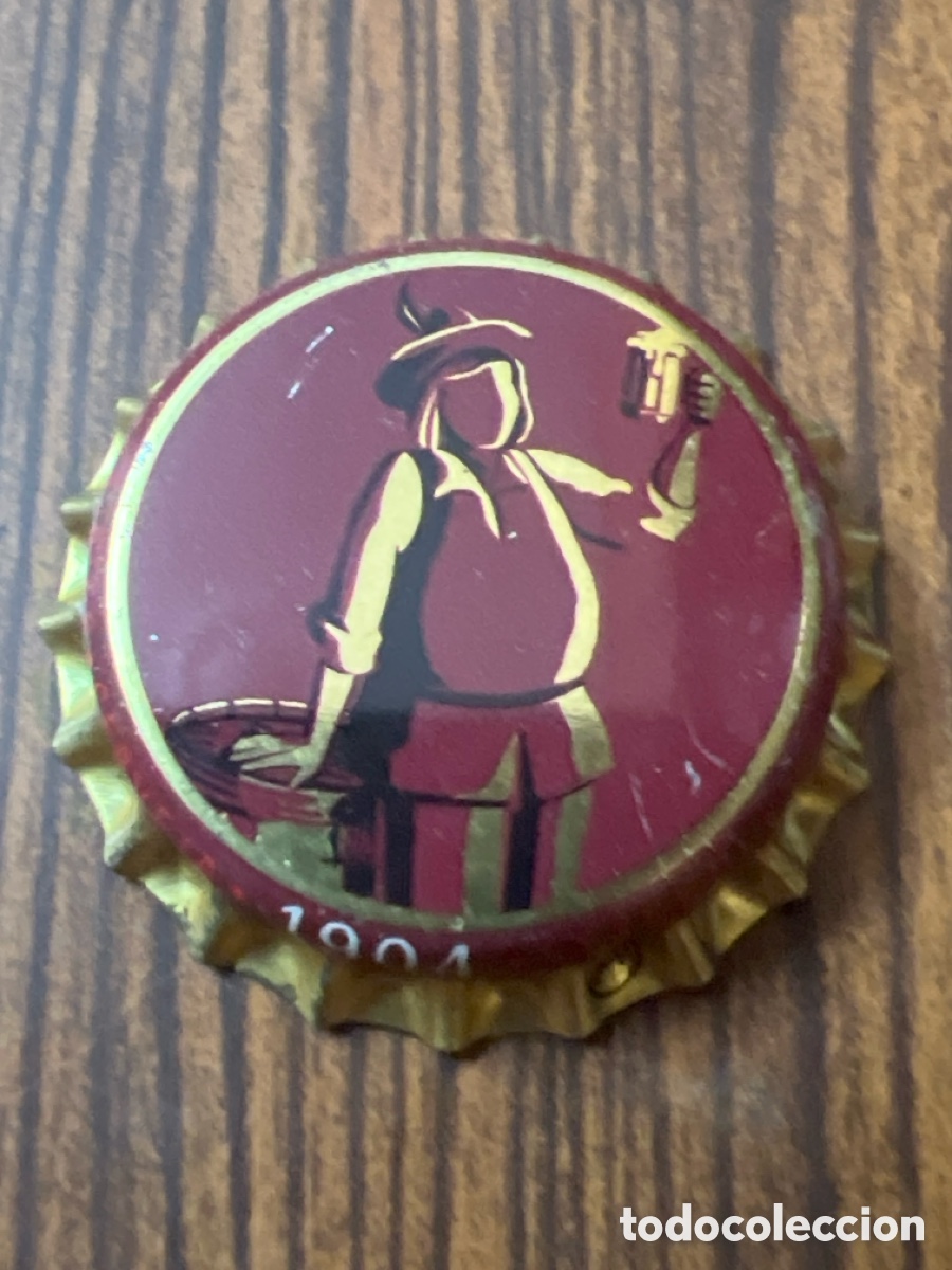 Coleccionismo de cervezas: J74. Chapa tap&oacute;n corona NUEVO de la cerveza espa&ntilde;ola CRUZCAMPO