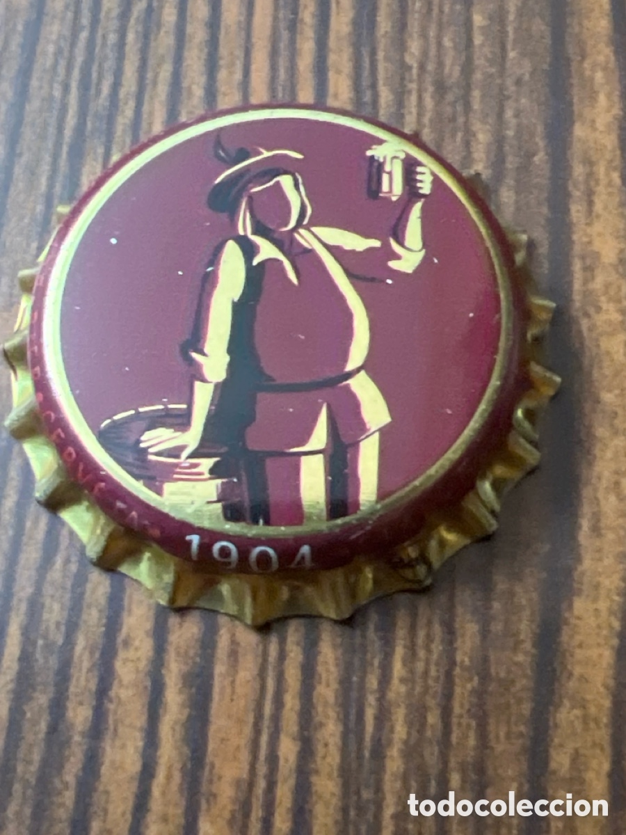 Coleccionismo de cervezas: J75. Chapa tap&oacute;n corona NUEVO de la cerveza espa&ntilde;ola CRUZCAMPO