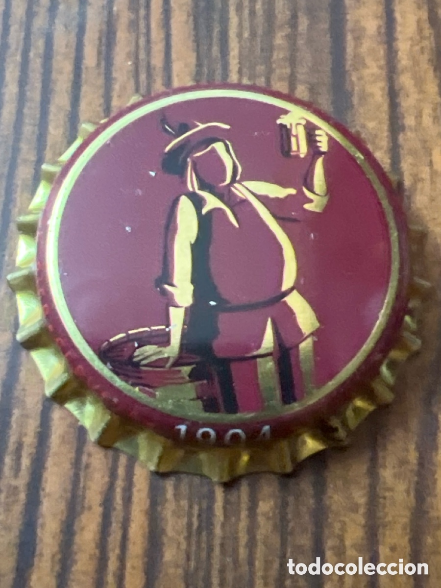 Coleccionismo de cervezas: J76. Chapa tap&oacute;n corona NUEVO de la cerveza espa&ntilde;ola CRUZCAMPO