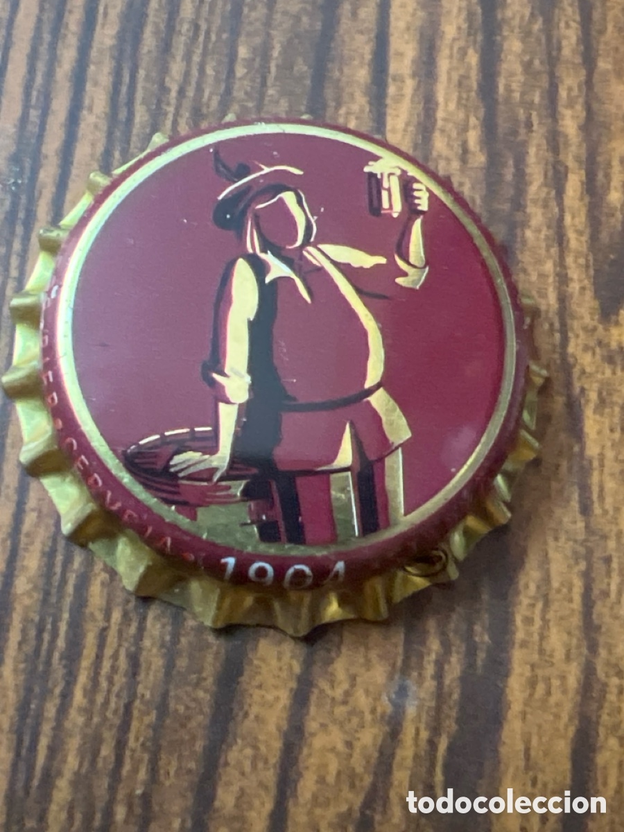 Coleccionismo de cervezas: J77. Chapa tap&oacute;n corona NUEVO de la cerveza espa&ntilde;ola CRUZCAMPO