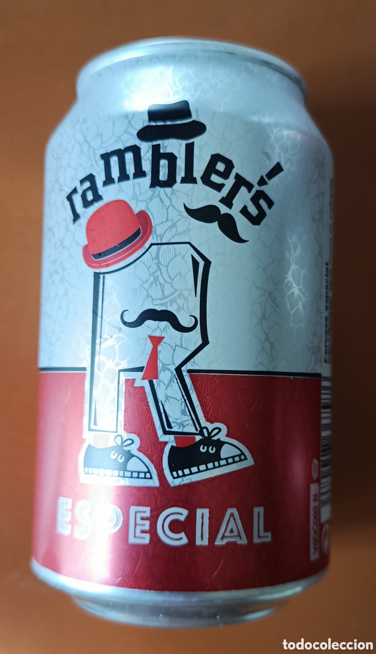 Coleccionismo de cervezas: LATA CERVEZA RAMBLER'S ESPECIAL (VAC&Iacute;A)