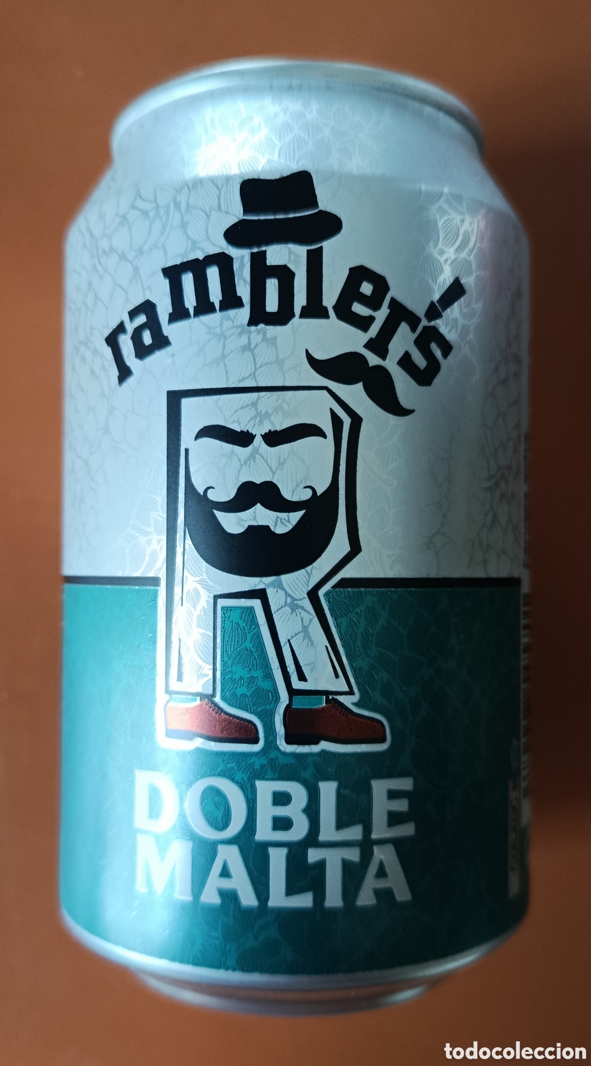 Coleccionismo de cervezas: LATA CERVEZA RAMBLER'S DOBLE MALTA (VAC&Iacute;A)
