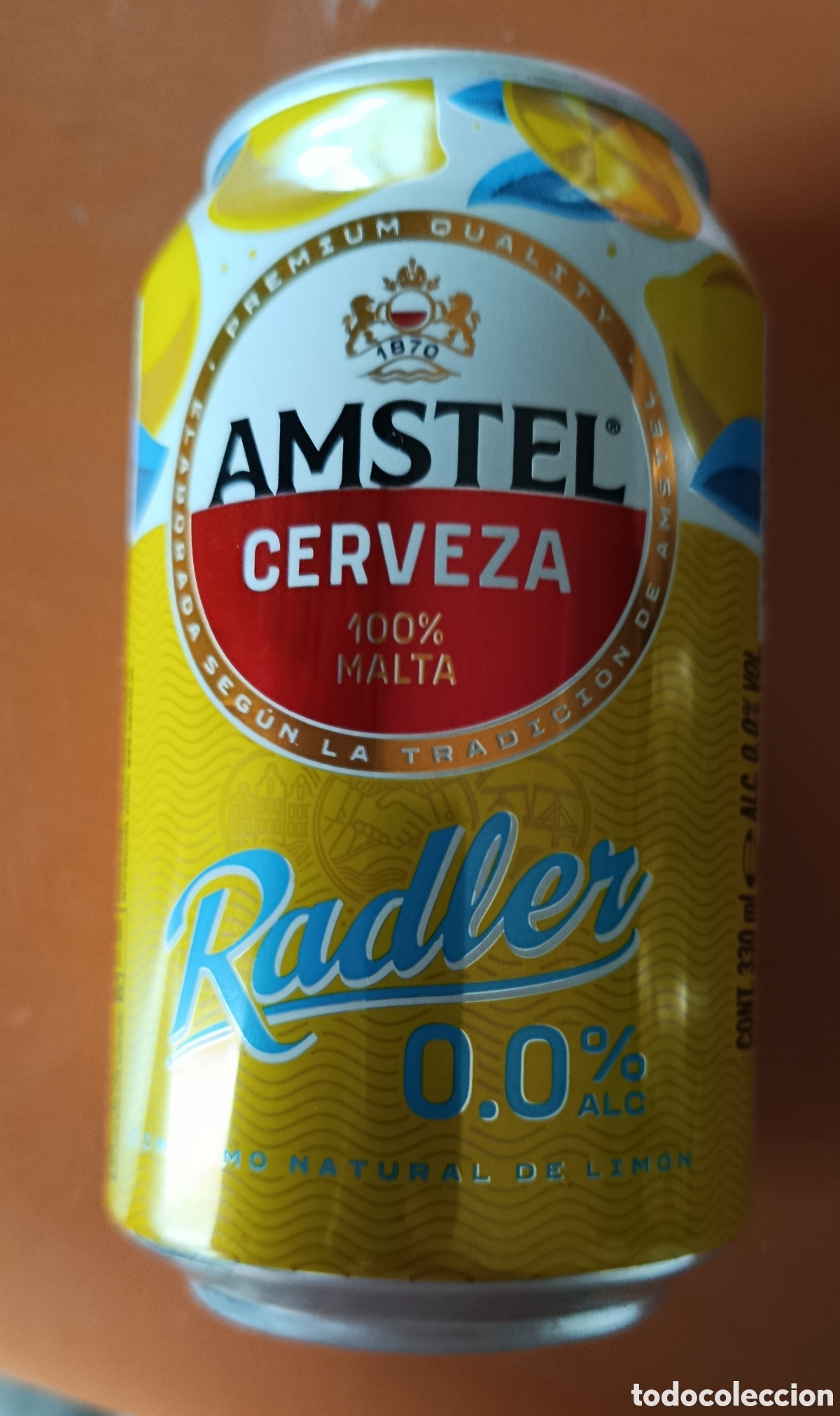 Coleccionismo de cervezas: LATA CERVEZA AMSTEL RADLER 0,0