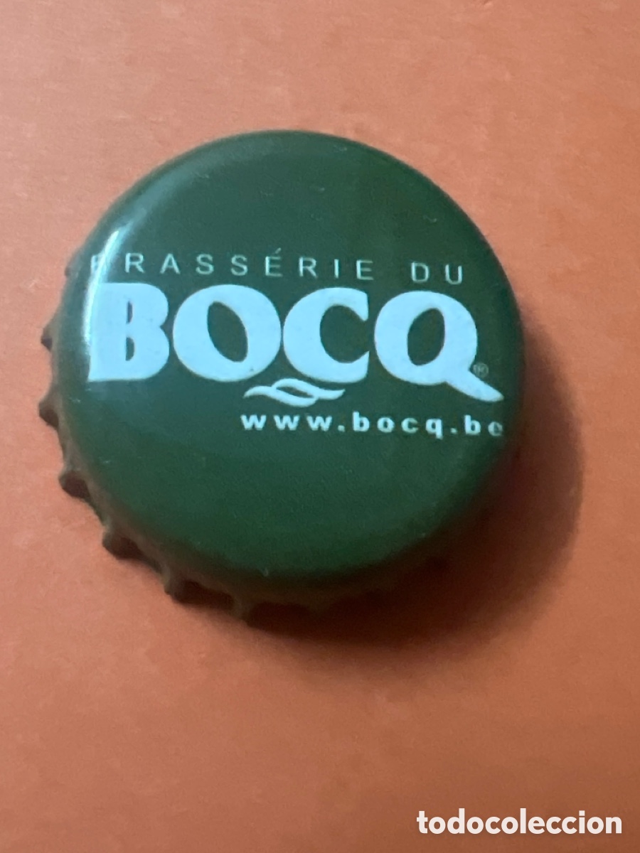 Coleccionismo de cervezas: T4/X99/B2. CHAPA CERVEZA - Brasserie du Bocq www.bocq.be - B&Eacute;LGICA