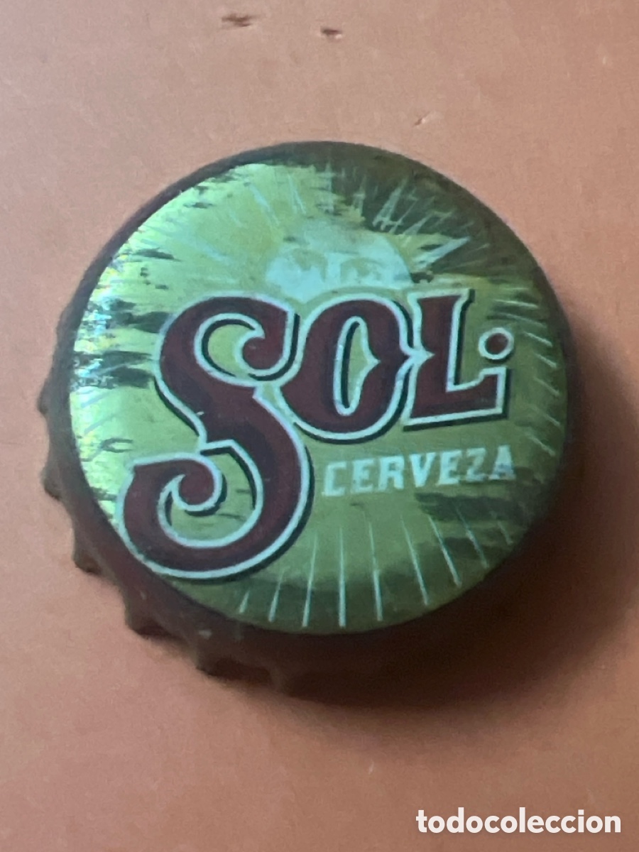 Coleccionismo de cervezas: T4/X99/B4. CHAPA CERVEZA - Sol Cerveza - ARGENTINA