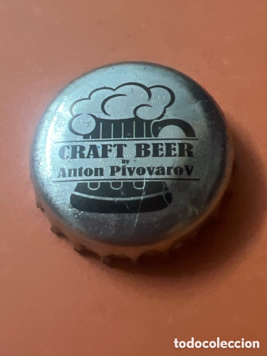 Coleccionismo de cervezas: T4/X99/N2. CHAPA CERVEZA - Craft beer by Anton Pivovarov - Federaci&oacute;n Rusa