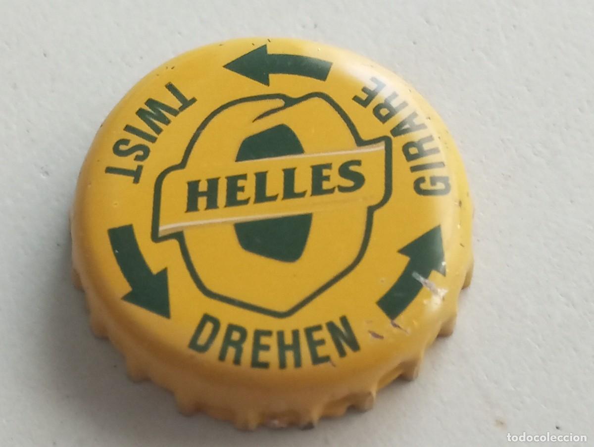 Coleccionismo de cervezas: Chapa tap&oacute;n corona de la cerveza austr&iacute;aca OTTAKRINGER HELLES (TWIST-DREHEN-GIRARE)