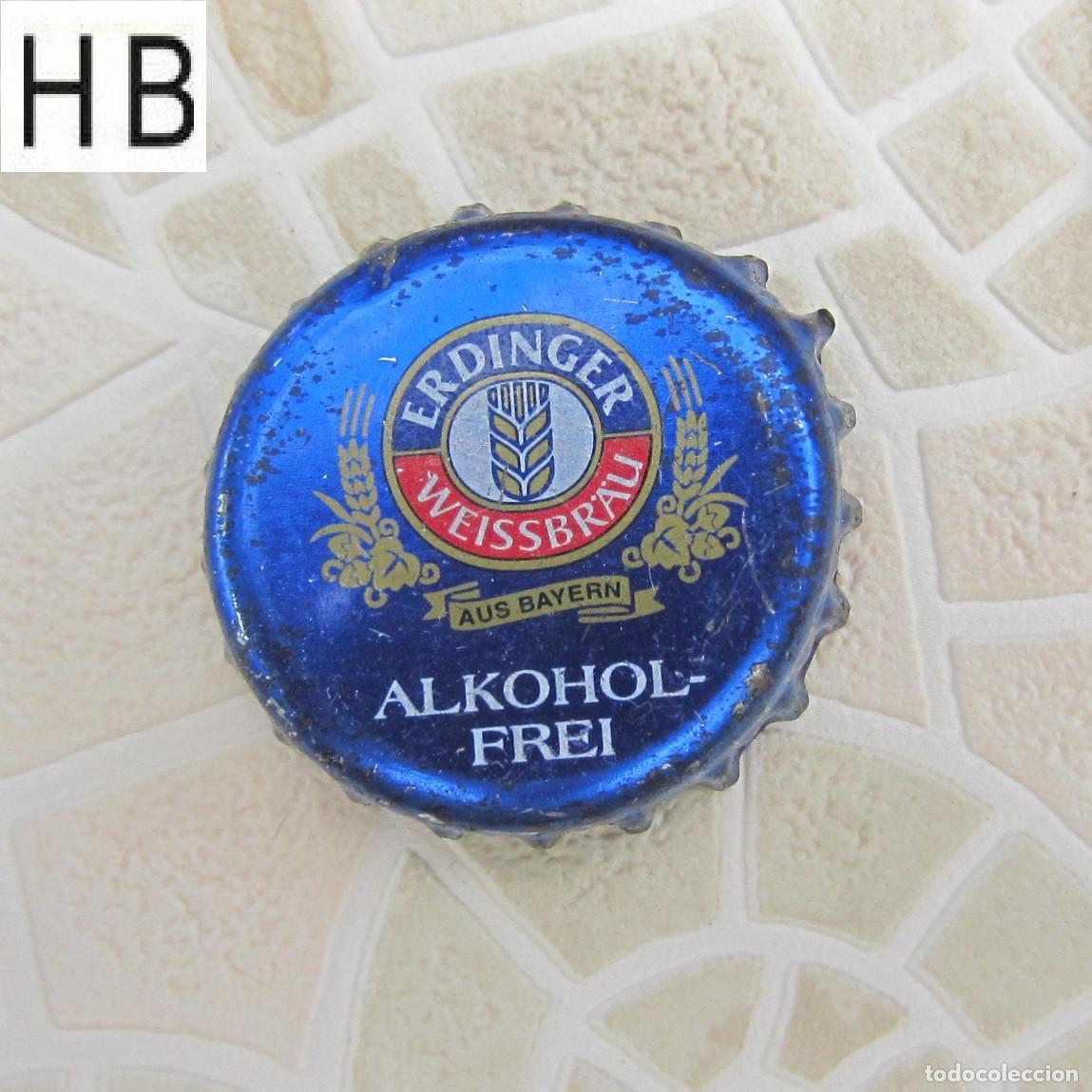Coleccionismo de cervezas: CHAPAS TAPON CORONA CHAPA CERVEZA ERDINGER SIN