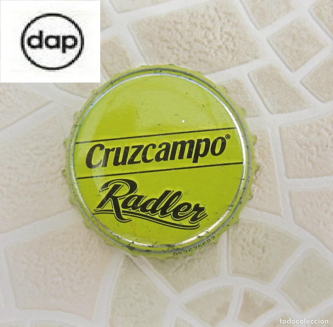Coleccionismo de cervezas: CHAPAS TAPON CORONA CHAPA CERVEZA CRUZCAMPO RRADLER