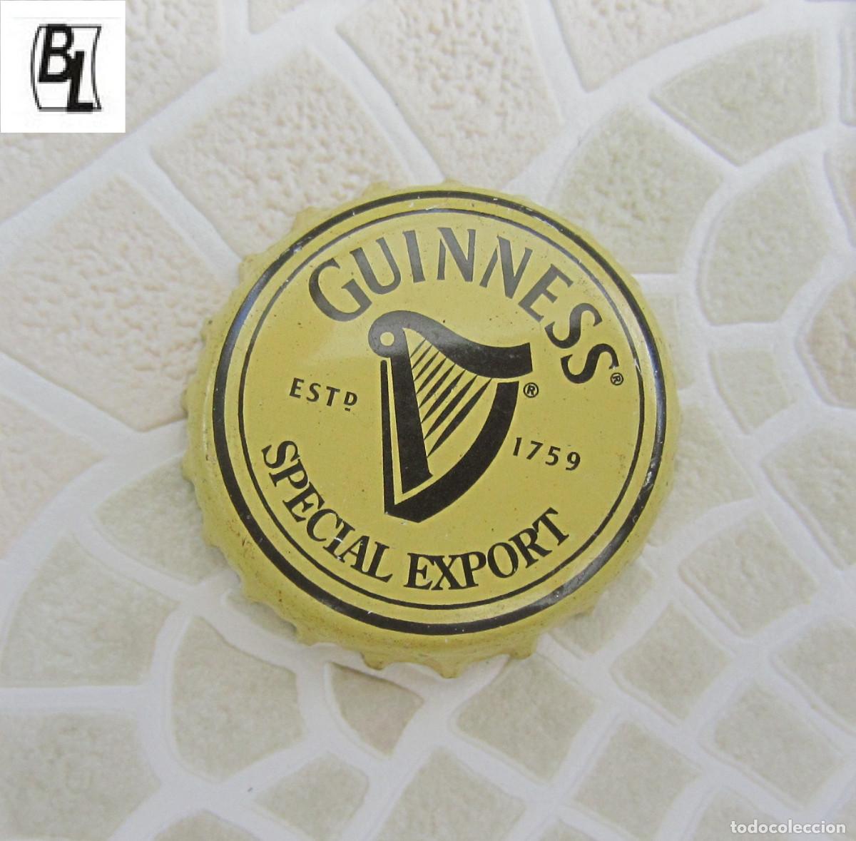 Coleccionismo de cervezas: CHAPAS TAPON CORONA CHAPA CERVEZA GUINNESS EXPORT