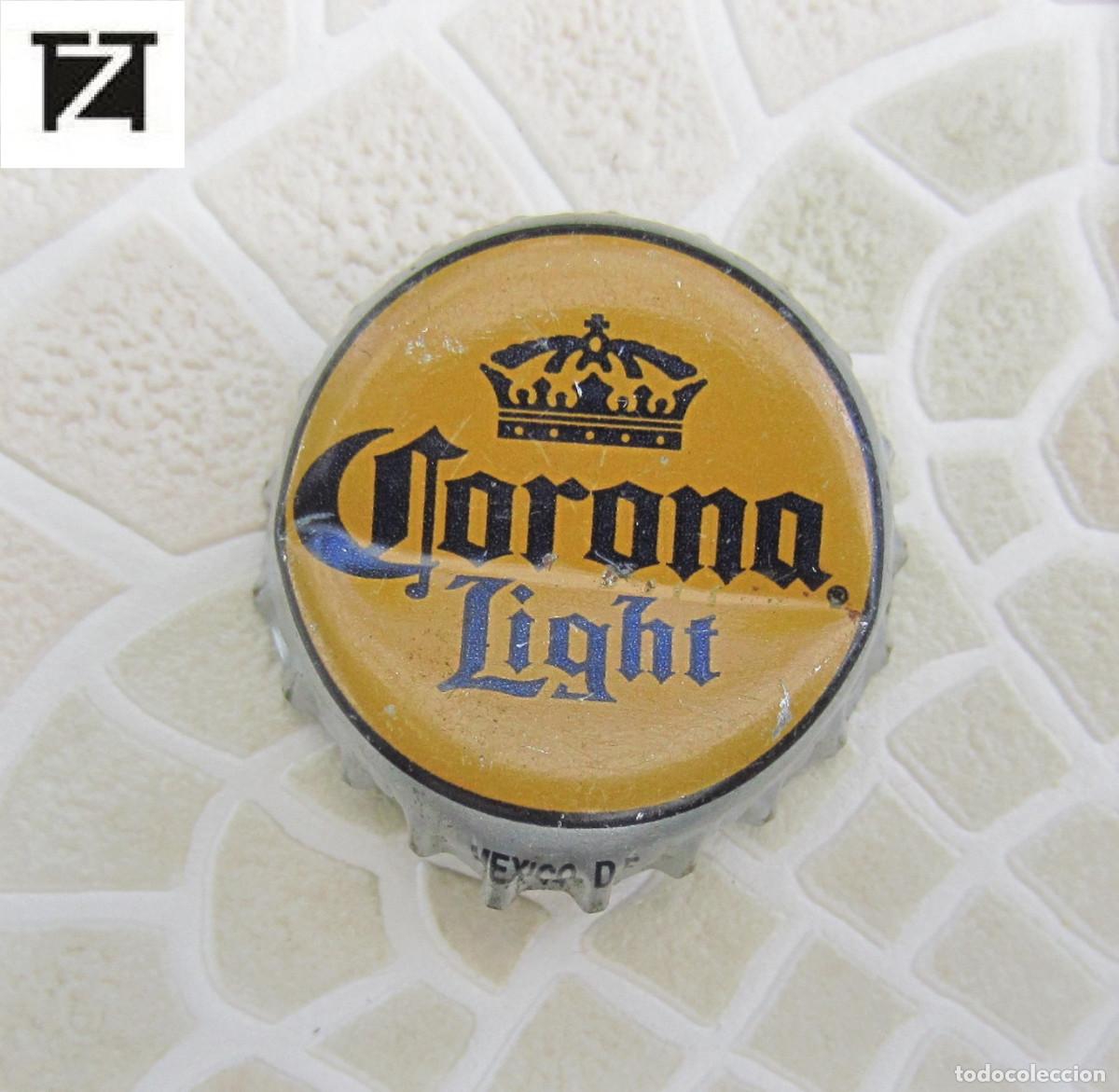 Coleccionismo de cervezas: CHAPAS TAPON CORONA CHAPA CERVEZA CORONA LIGHT MEXICO