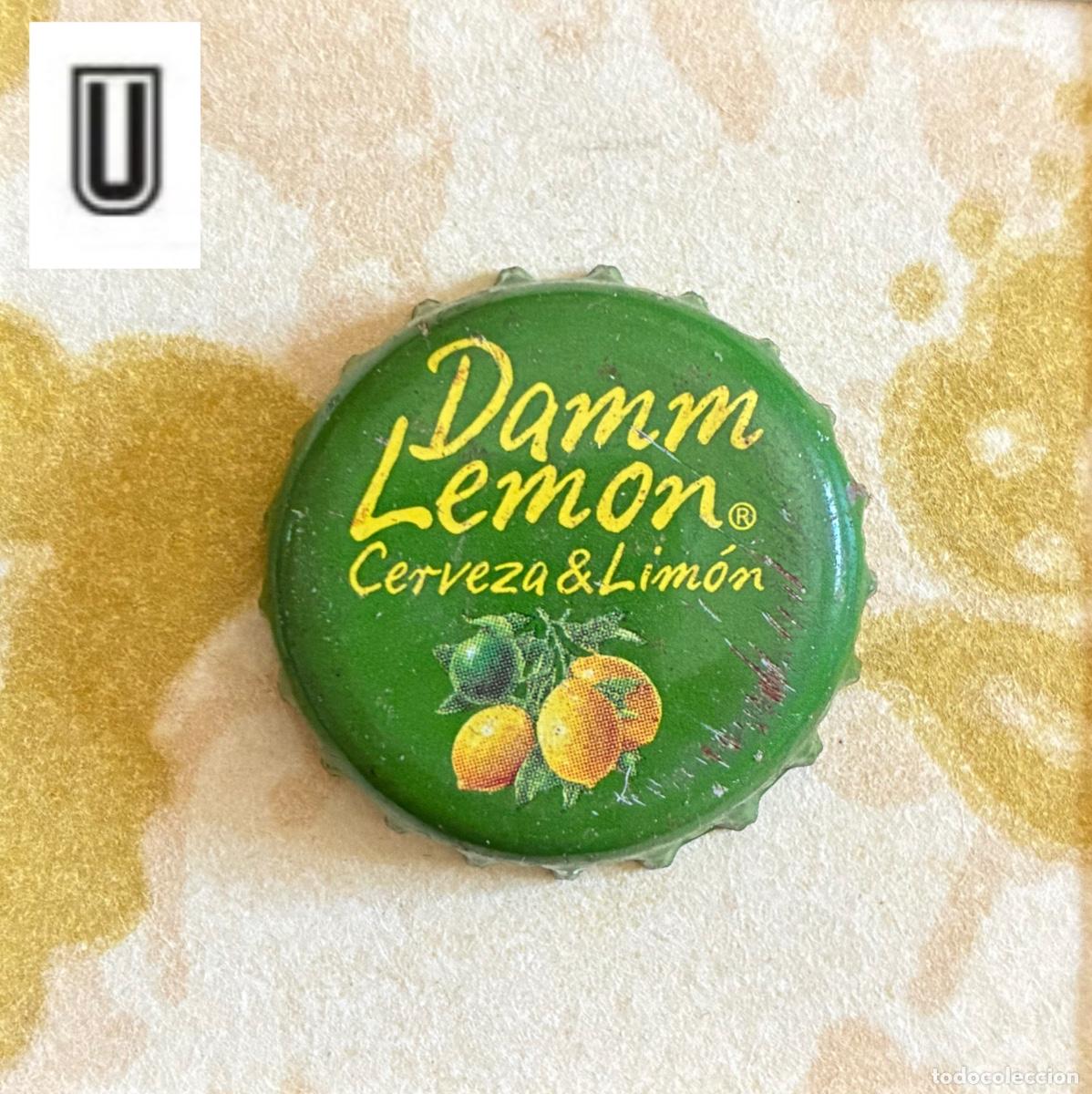 Collectionnisme de bi&egrave;res: CHAPA CERVEZA DAMM LEMON CHAPAS TAPON CORONA
