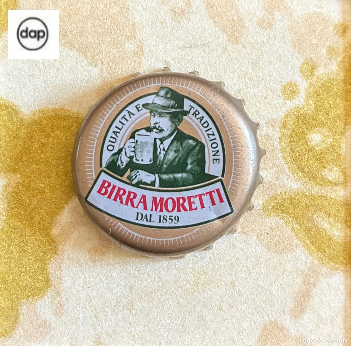 Coleccionismo de cervezas: CHAPA CERVEZA BIRRA MORETTI CHAPAS TAPON CORONA