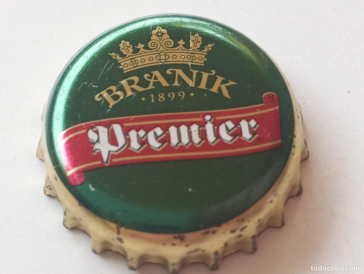 Coleccionismo de cervezas: Chapa tap&oacute;n corona de la cerveza checa BRAN&Iacute;K PREMIER 1899