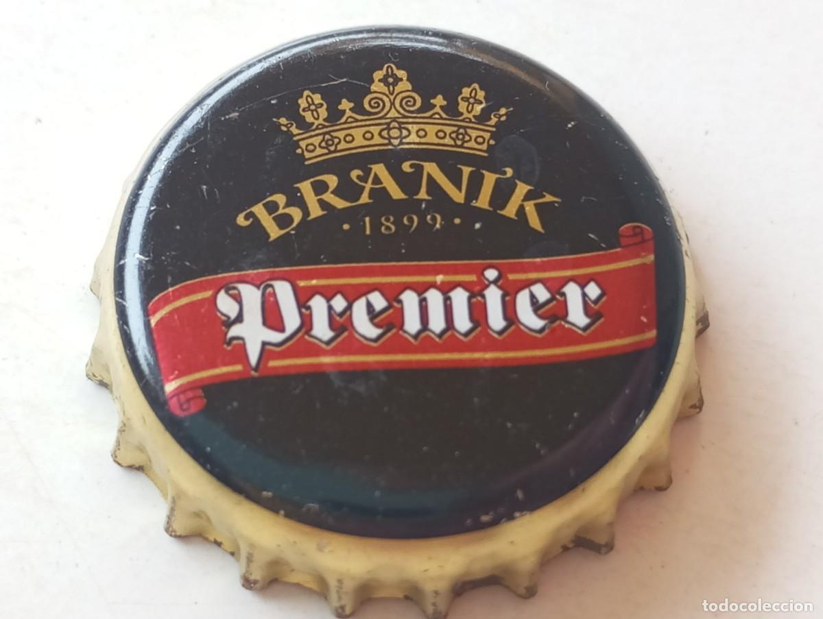 Coleccionismo de cervezas: Chapa tap&oacute;n corona de la cerveza checa BRAN&Iacute;K PREMIER 1899