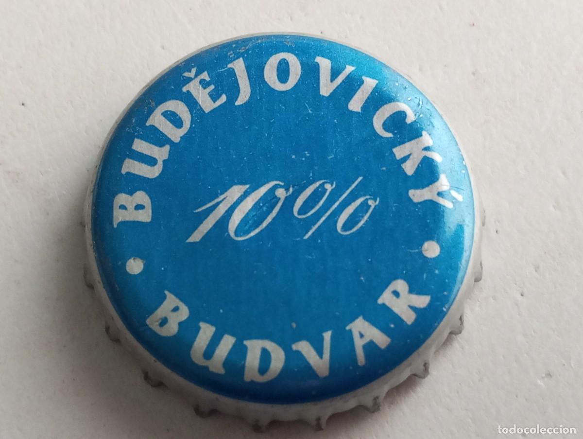 Coleccionismo de cervezas: Chapa tap&oacute;n corona de la cerveza checa BUDEJOVICK&Yacute; BUDVAR 10%